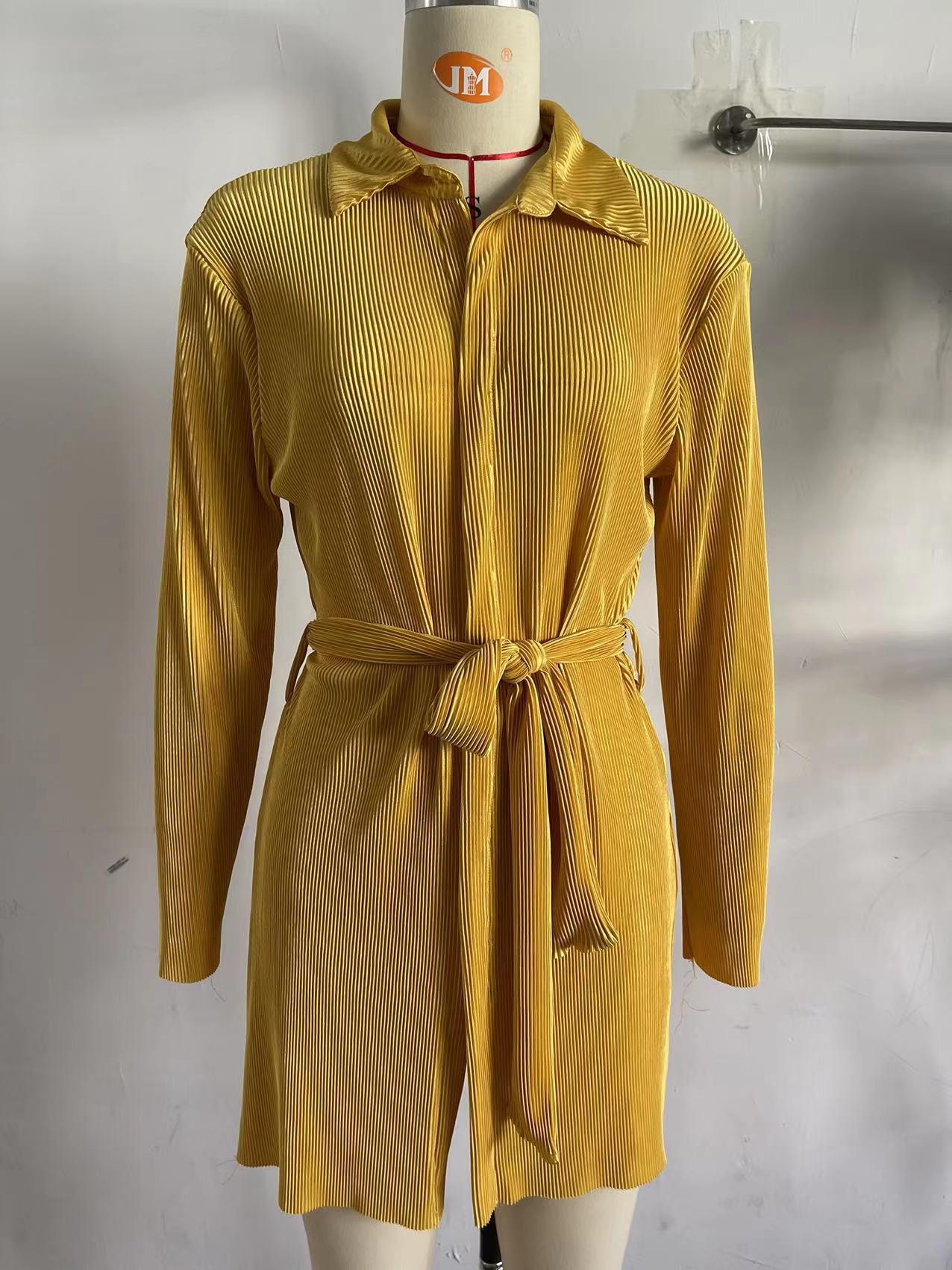 Collared Shirt Dress for Women Versatile Spring and Fall Fashion Staple