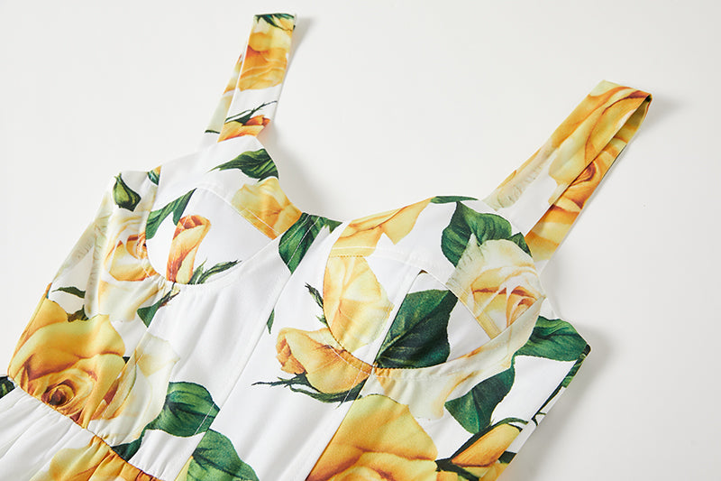 Summer Breeze Floral Mini Dress for Vacation Effortless Style and Comfort