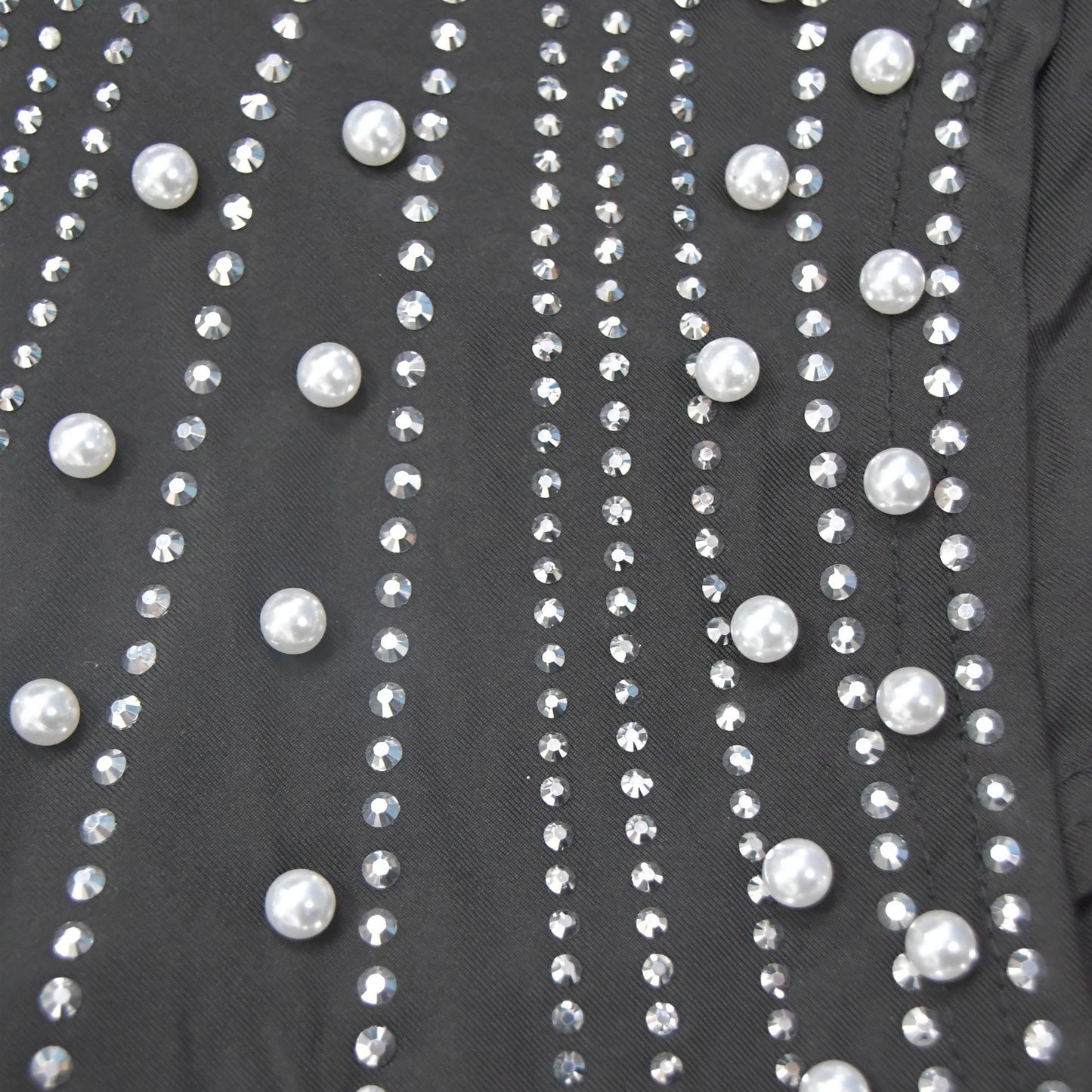 Sultry Summer Nights One Shoulder Bodycon Dress Rhinestone Embellished Party Dress Evening Wear