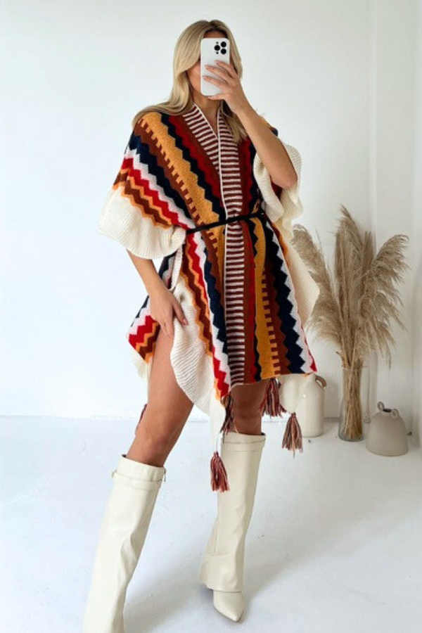 Ailia - Casual Boho Poncho