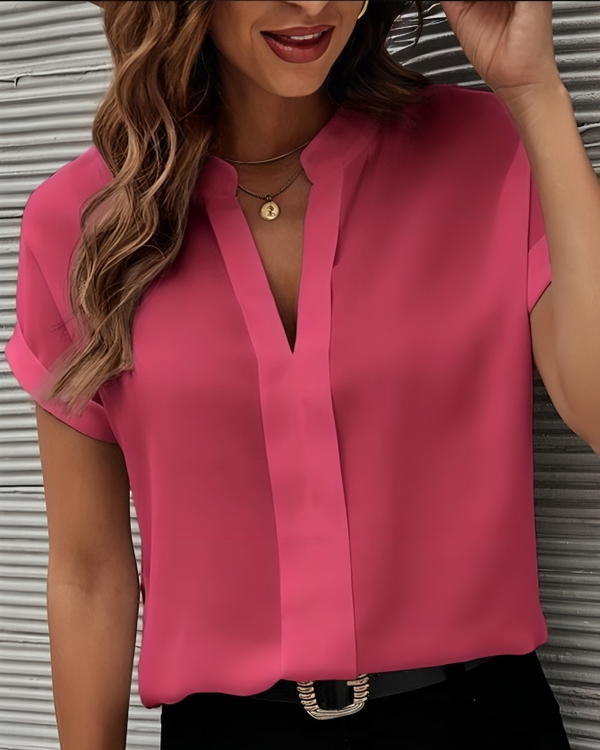 Leandra - V-hals Blouse