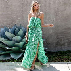 Faith - Strapless Maxi Jurk