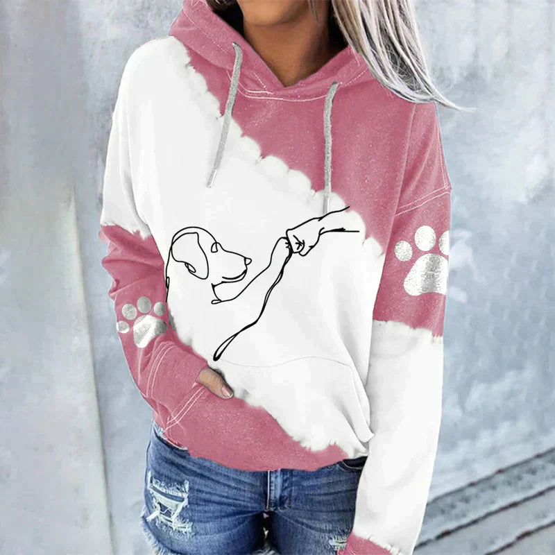 Maite - Knusse Grafische Hoodie