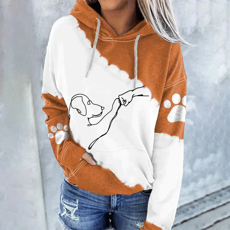 Maite - Knusse Grafische Hoodie