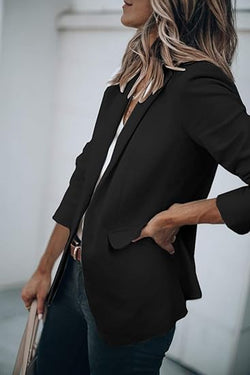 Lettice - Elegante Effen Blazer