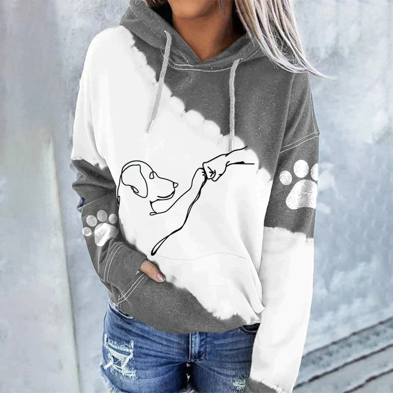 Maite - Knusse Grafische Hoodie