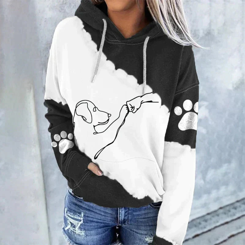 Maite - Knusse Grafische Hoodie