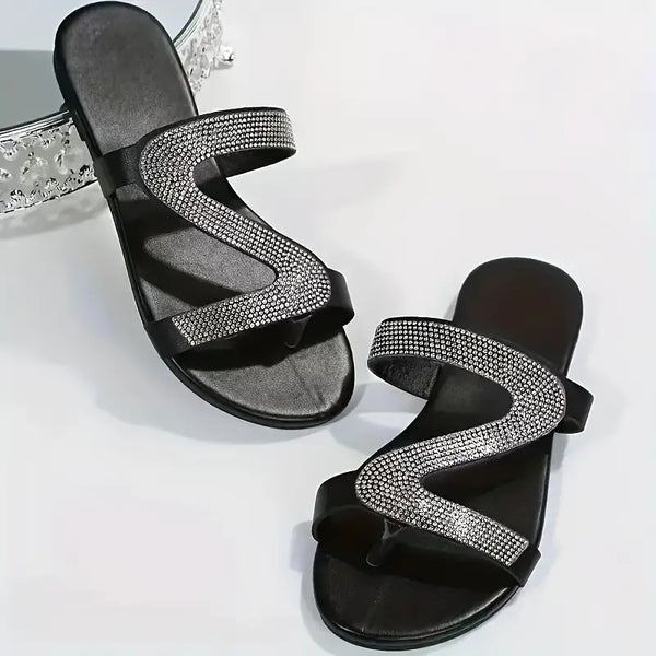 Rabea - Elegante Kristallen Sandalen