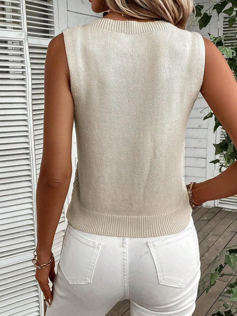 Kinley - Casual Gebreide Tanktop