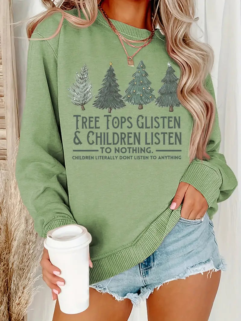 Kristiane - Dames Kerstmis Sweatshirt