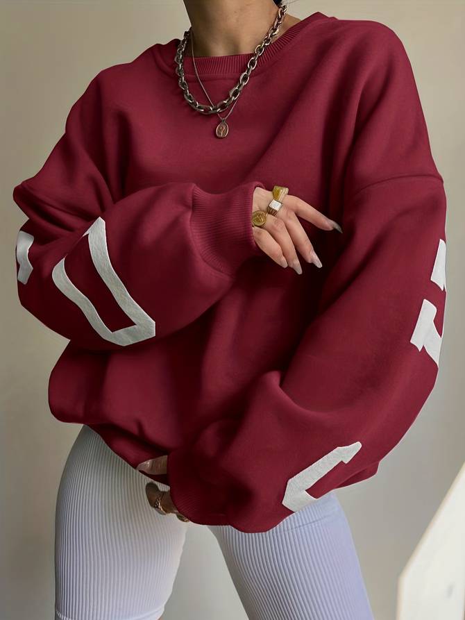 Sissy - Sportief Oversized Sweatshirt