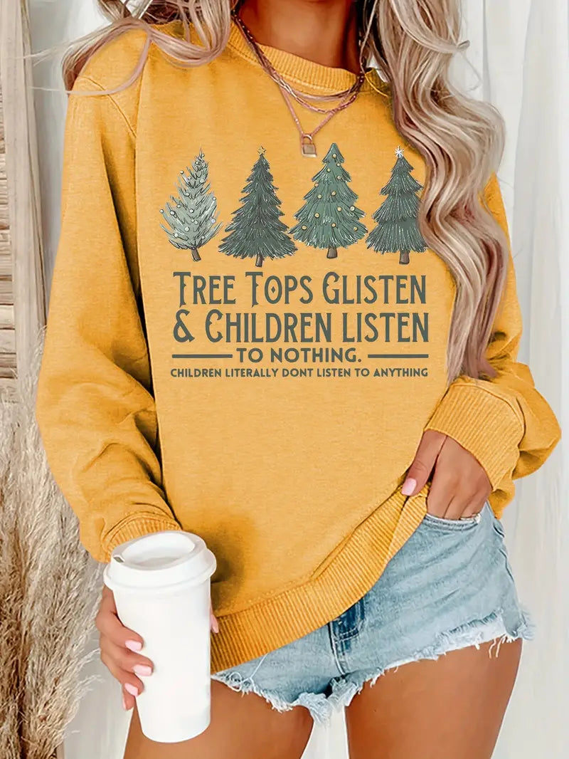 Kristiane - Dames Kerstmis Sweatshirt