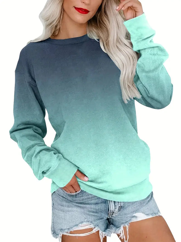 Ammeline - Dames Ombre Sweatshirt