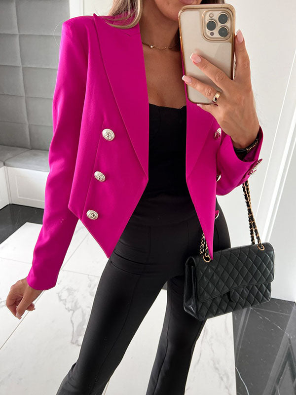 Leianna - Stijlvolle Cropped Blazer