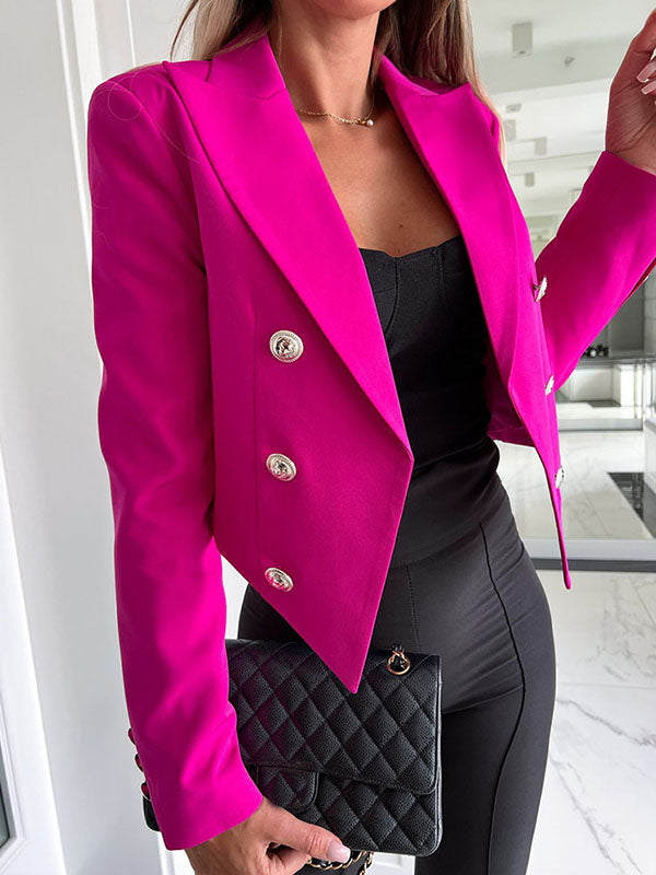 Leianna - Stijlvolle Cropped Blazer