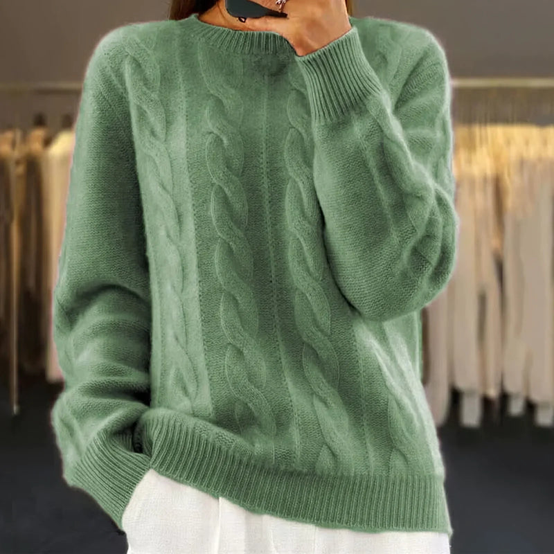 Ailena - Vintage Semi-turtleneck Krui