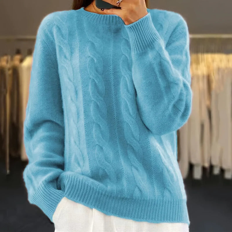 Ailena - Vintage Semi-turtleneck Krui