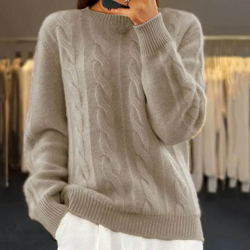 Ailena - Vintage Semi-turtleneck Krui