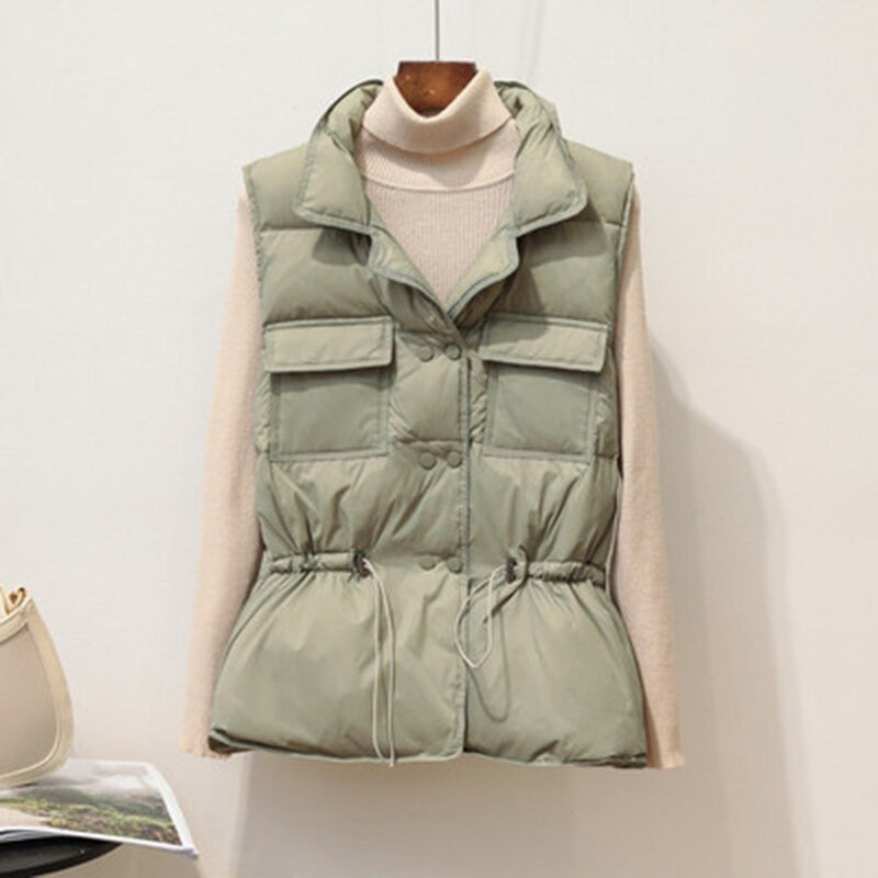 Brittnee - Mouwloos Puffer Vest