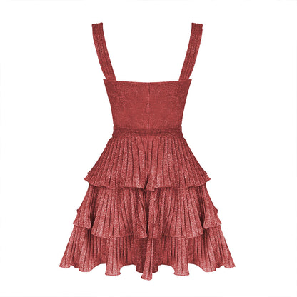 Boho Chic Mini Dress with Cutout Detail for Summer Vacation Style Beach Outfit
