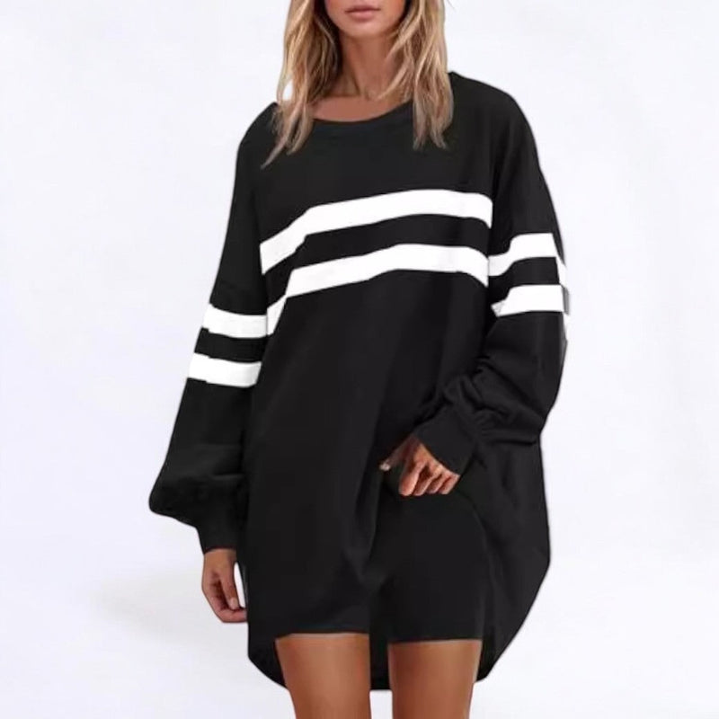 Grietje - Gestreept Oversized Sweatshirt