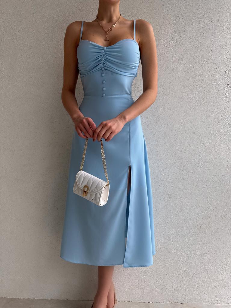 Sultry Summer Mini Dress with Ruched Detailing and a Flattering VNeckline for Effortless Style
