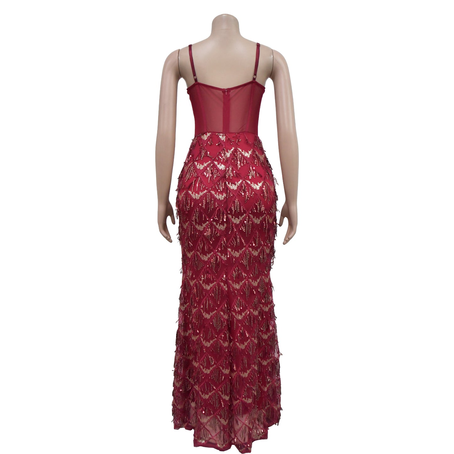 Sequin Maxi Dress for Parties Sexy Bodycon Dresses for Women Special Occasions