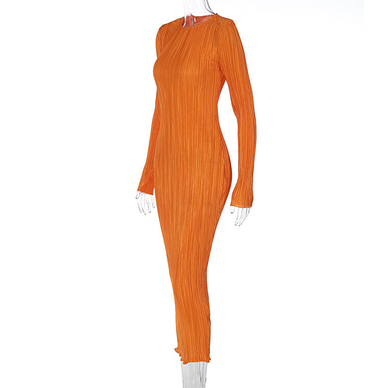 Maxi Dress for Spring Style Womens Casual Dresses Featuring Long Sleeves