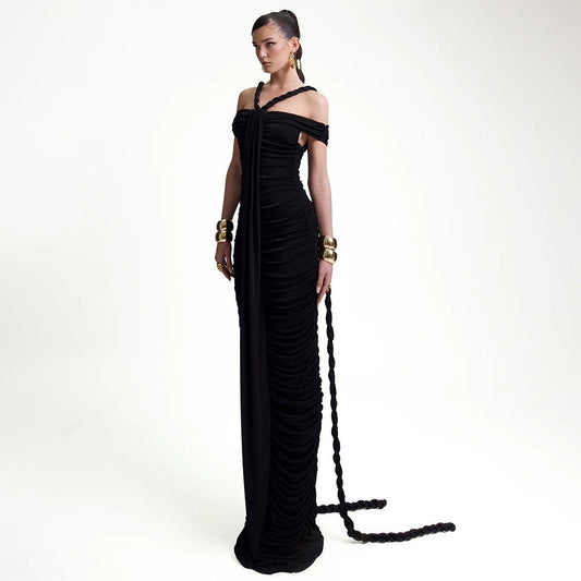 Sleeveless Maxi Dress with a FigureFlattering Silhouette for Sophisticated Evening Events