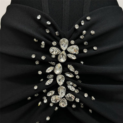 Evening Gown Maxi Dress for Women Formal Party Outfit Chic Slim Fit Design