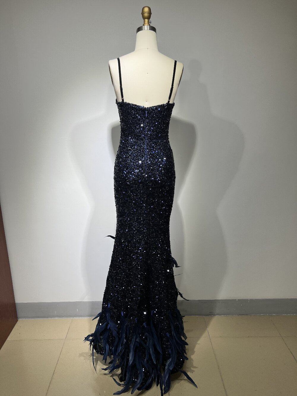Embellished Maxi Dress for Social Events and Formal Occasions Long Evening Gown