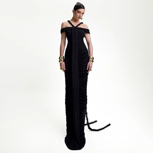 Sleeveless Maxi Dress with a FigureFlattering Silhouette for Sophisticated Evening Events