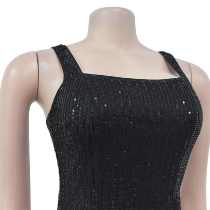Sizzling Sequin Bodycon Dress with Feather Trim for a Night of Glamour Party Outfit