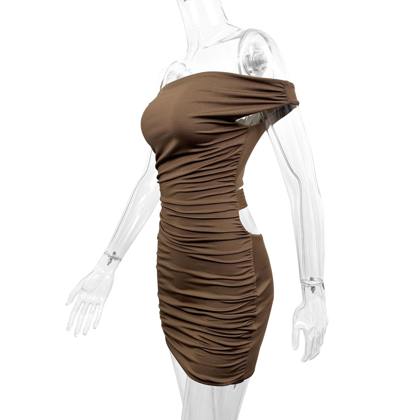 Sultry Summer Nights Bodycon Dress Cutout Detail Party Mini Dress for Women