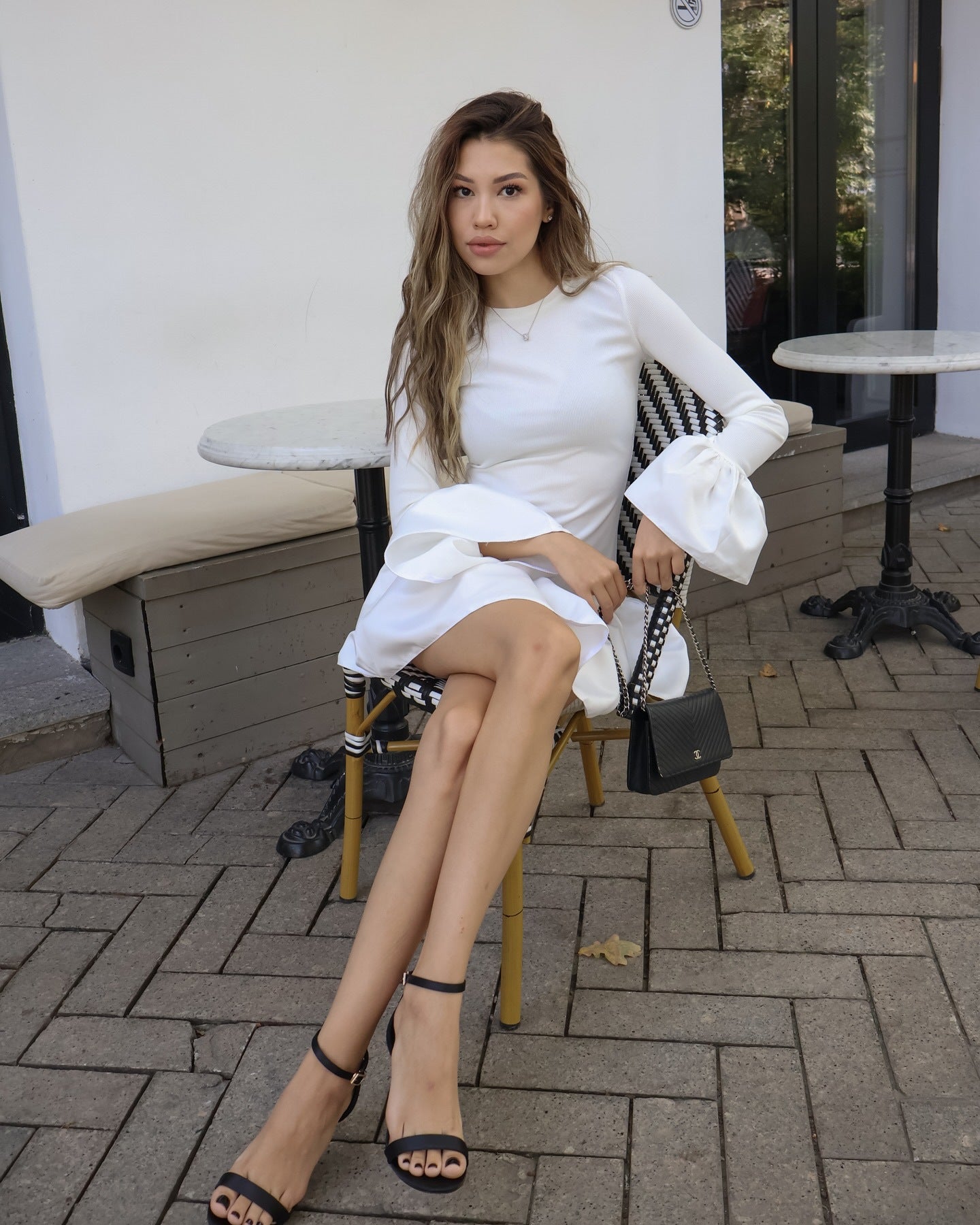 Cotton Dress for Women Stylish Long Sleeve Design Perfect for Autumn Spring Outfits