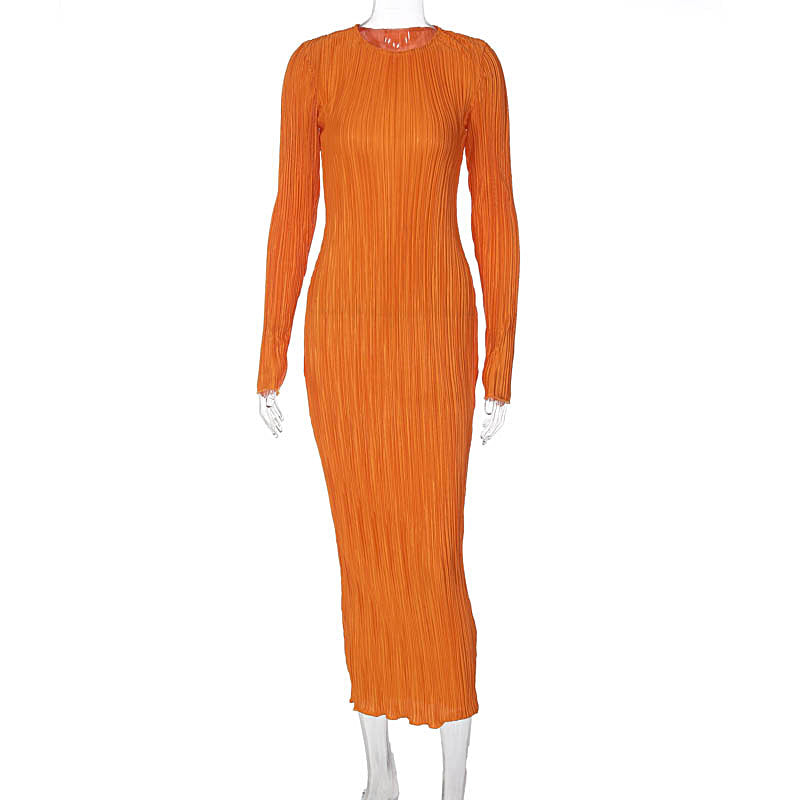 Maxi Dress for Spring Style Womens Casual Dresses Featuring Long Sleeves
