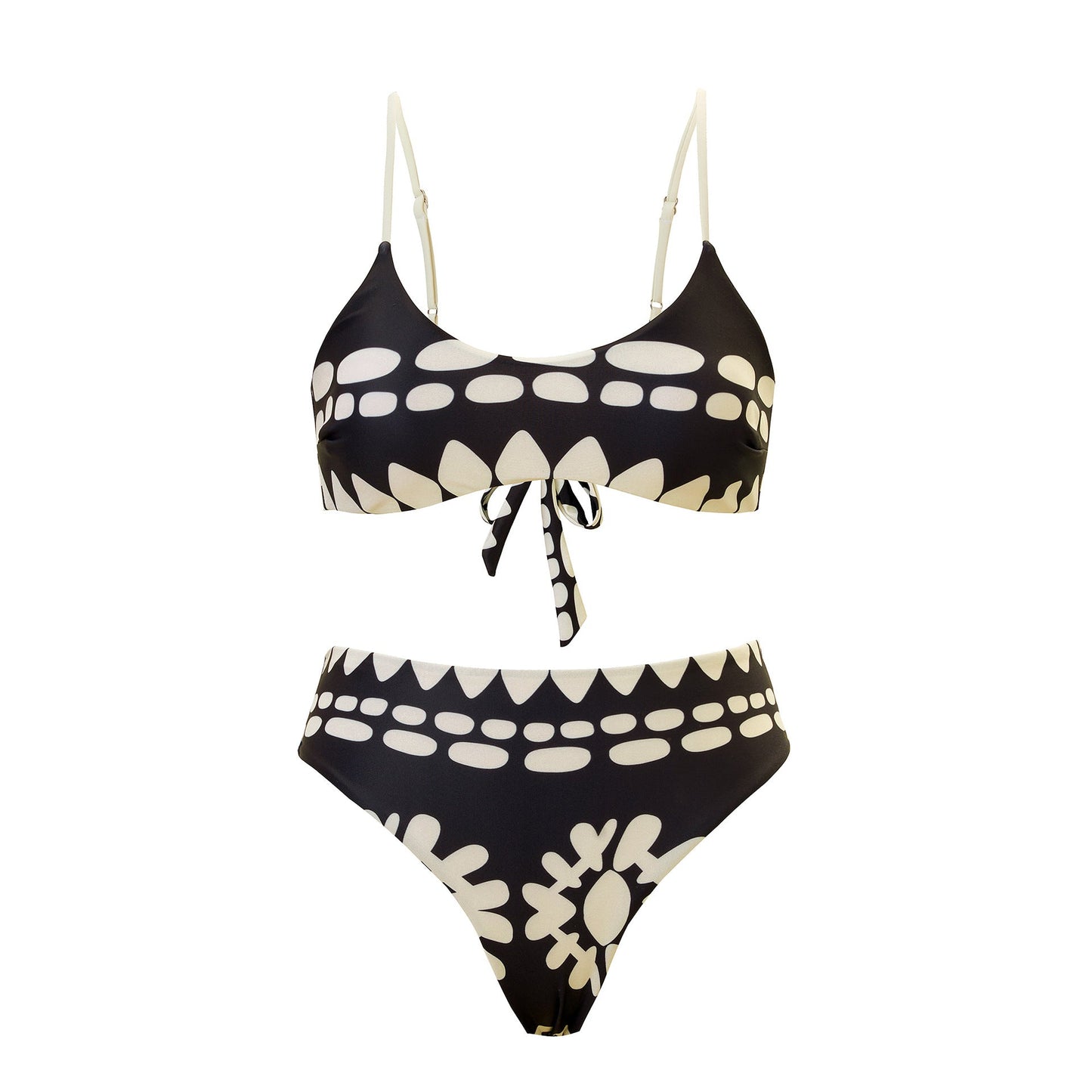 Bohemian Chic Printed Wrap Swimsuit Cover Up Beach Outfit for Summer Vacations