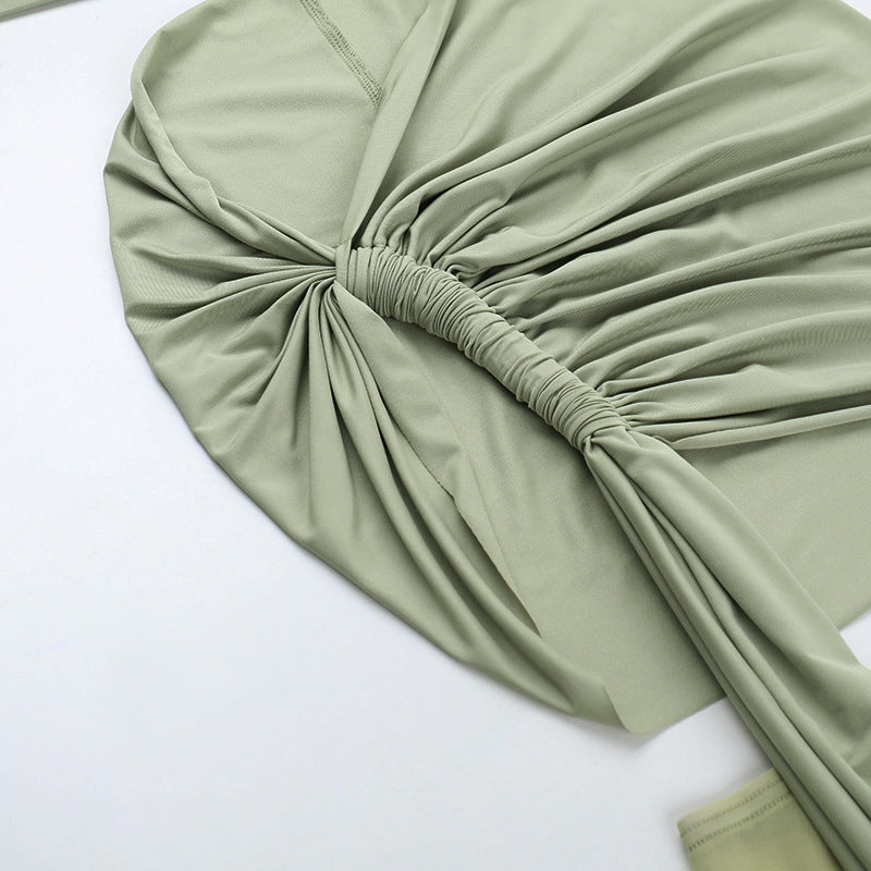 Sultry One Shoulder Maxi Dress for Evening Glamour Party Perfection