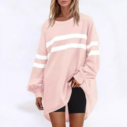 Grietje - Gestreept Oversized Sweatshirt