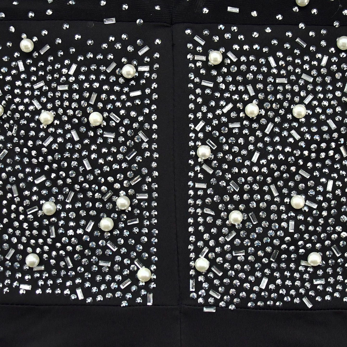 Sexy Rhinestone Mesh Mini Dress with Long Sleeves for Parties Clubbing and Events Trendy Short Dresses