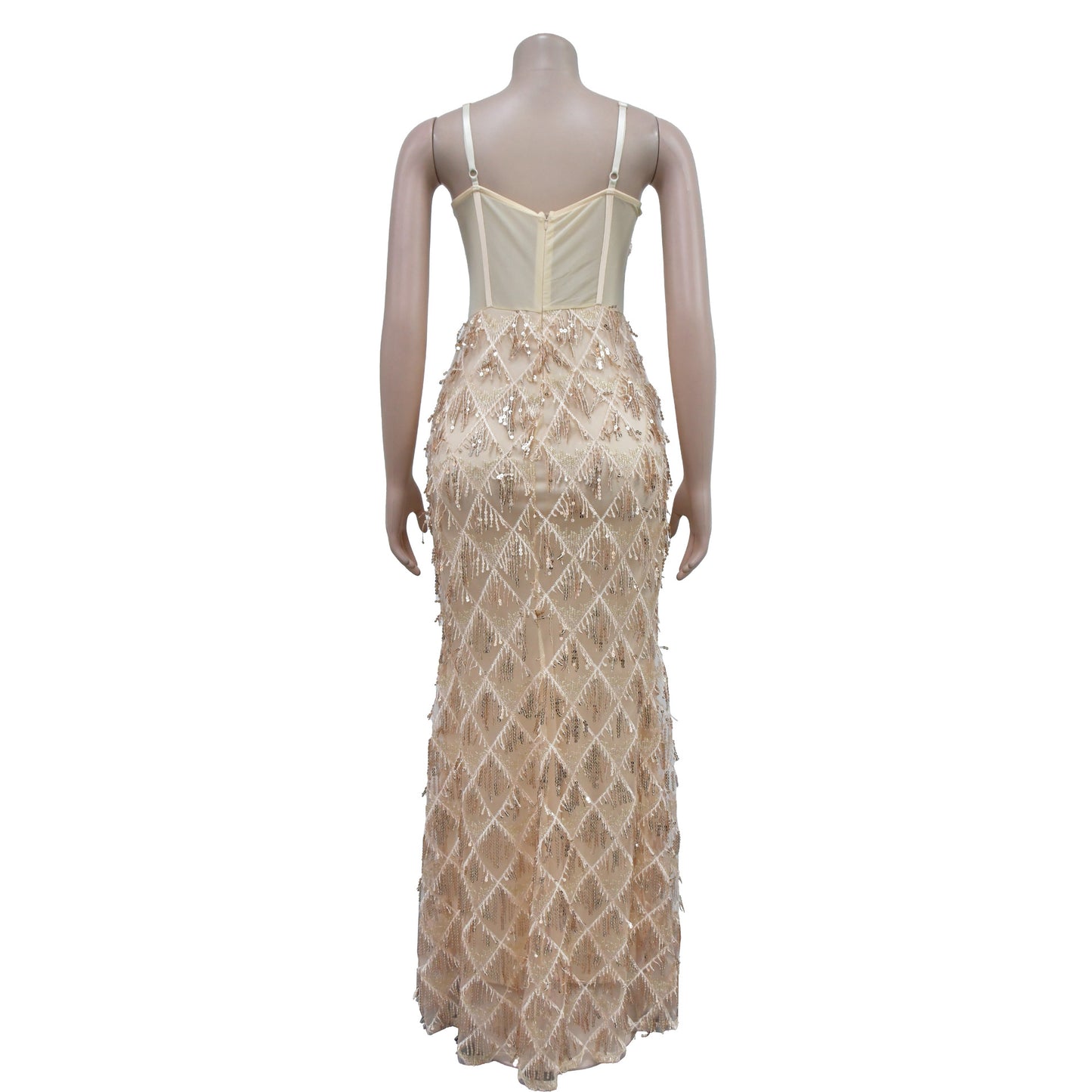Sequin Maxi Dress for Parties Sexy Bodycon Dresses for Women Special Occasions