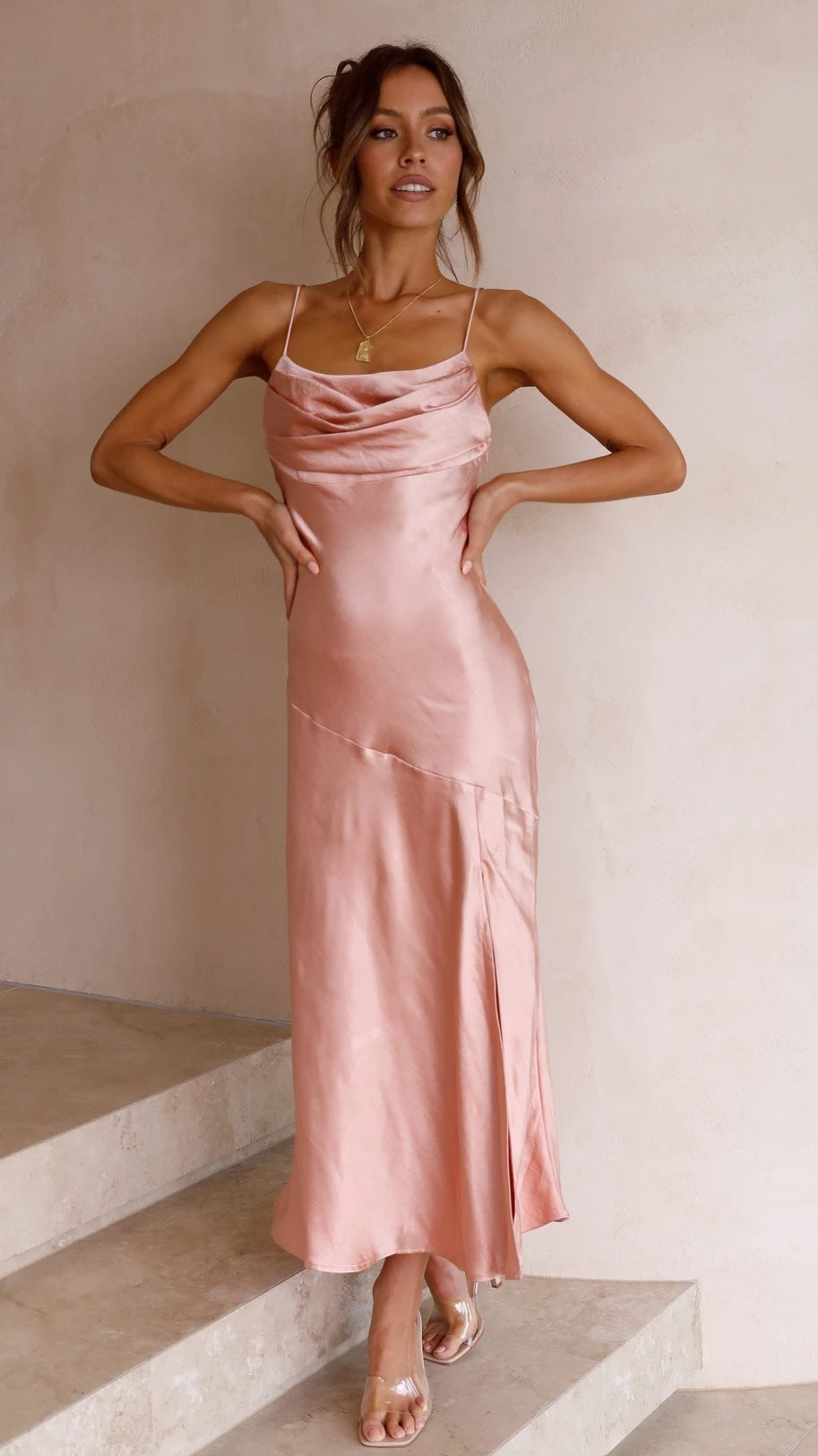 Sultry Solid Color Mini Wrap Dress for Sunny Days Chic Summer Style