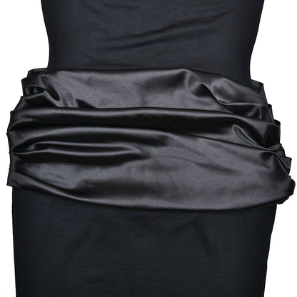 Elegant Sleeveless Maxi Dress Satin Fishtail Design for Formal Events Spring Fashion Essential