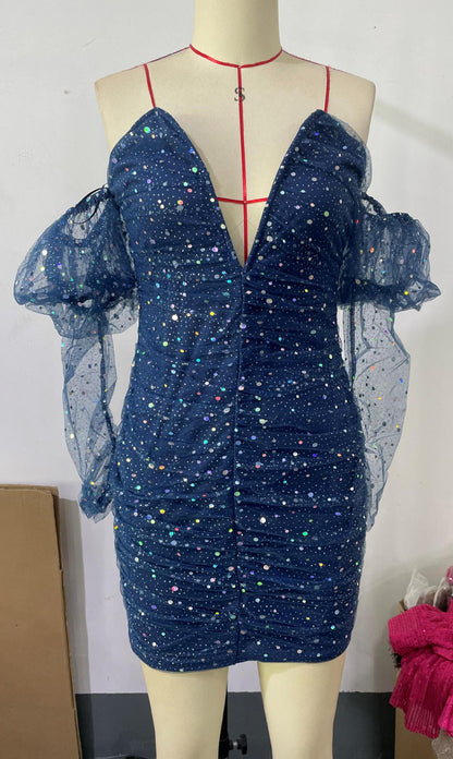 Dazzling Sequin Bodycon Dress A Party Essential for Unforgettable Nights Sequined Mini Dress