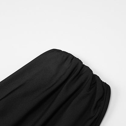 OneShoulder Maxi Dress Embrace Summer Style with a Bodycon Silhouette and Split Detail Formal Wear