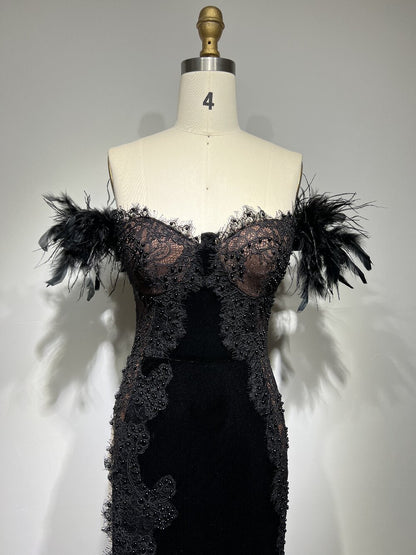 Sultry Black Maxi Dress with Halter Neckline for Evening Parties and Special Occasions