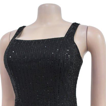 Sizzling Sequin Bodycon Dress with Feather Trim for a Night of Glamour Party Outfit