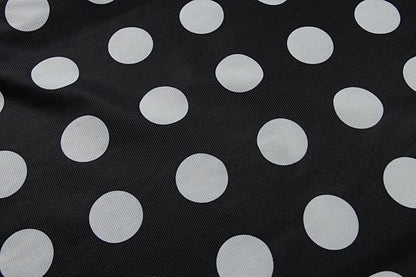 Off Shoulder Maxi Dress for Women Chic Polka Dot Print Long Sleeve Bodycon Dress