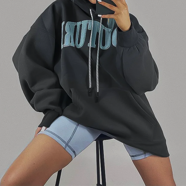 Edwina - Dames Oversized Hoodie