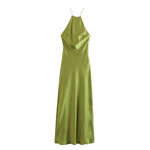 Bea - Halter Maxi Jurk